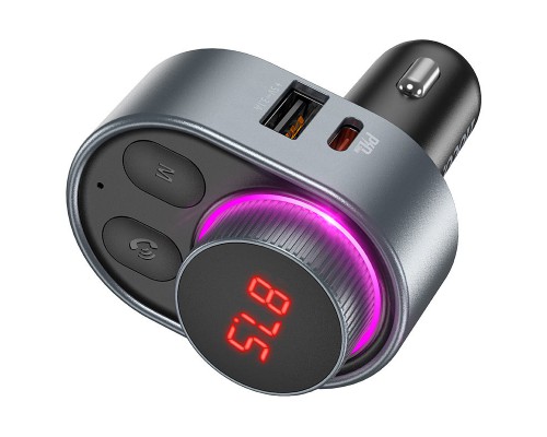 АЗУ FM модулятор HOCO E72 PD30W (00000062804_1)