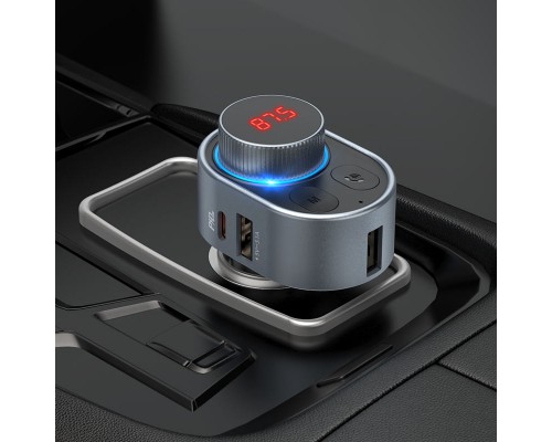 АЗУ FM модулятор HOCO E72 PD30W (00000062804_1)