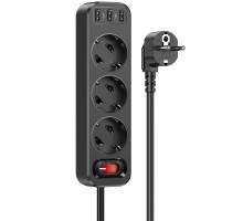Удлинитель Hoco NS2 (3USB/3xSocket) (00000062806_1)