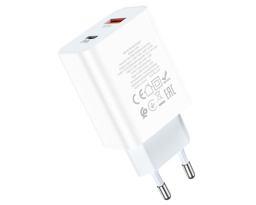 СЗУ HOCO C97A PD20W+QC3.0 (1USB/1Type-C/3A) (00000062807_1)