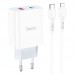 СЗУ HOCO C97A PD20W+QC3.0 (1USB/1Type-C/3A) + Type-C to Lightning (00000062808_1)