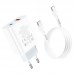 СЗУ HOCO C97A PD20W+QC3.0 (1USB/1Type-C/3A) + Type-C to Type-C (00000062809_1)