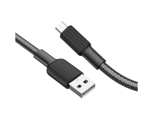 Дата кабель Hoco X69 Jaeger USB to MicroUSB (1m) (00000062814_1)