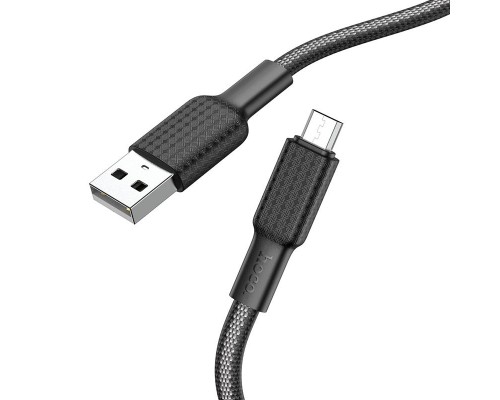 Дата кабель Hoco X69 Jaeger USB to MicroUSB (1m) (00000062814_1)