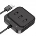 Переходник HUB Hoco HB31 Easy 4-in-1 (USB to USB3.0*4) (L=0.2m) (00000062815_1)