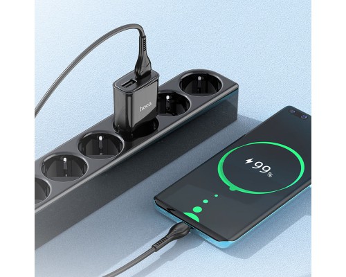 СЗУ HOCO C88A (2USB/2.4A) + Type-C (00000055840_2)