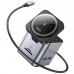 Переходник HUB Hoco HB49 Effortless 9in1 100W с БЗУ (00000074177_1)