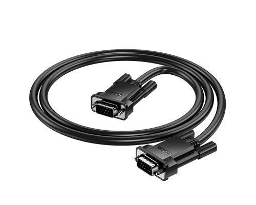 Дата кабель Hoco US11 VGA male to VGA male HD (1m) (00000074178_1)