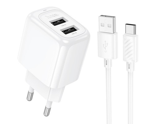 СЗУ Hoco CS51A Surplus (2USB-A) + Type-C (00000074180_1)
