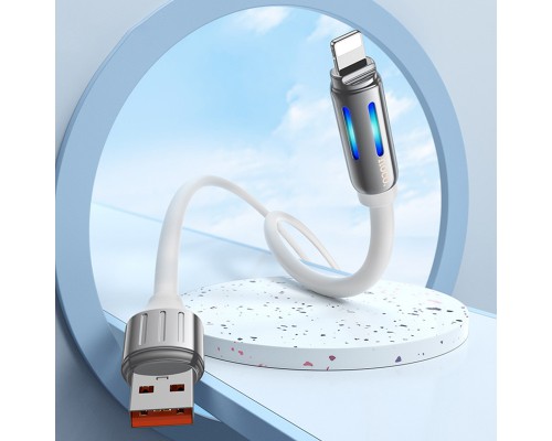 Дата кабель Hoco U136 Prize USB to Lightning 2.4A (1.2m) (00000074181_1)