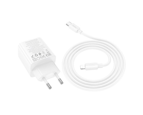 СЗУ Hoco N55 Fundador PD20W four-port (2USB-A/2C) + Type-C to Lightning (00000074138_2)