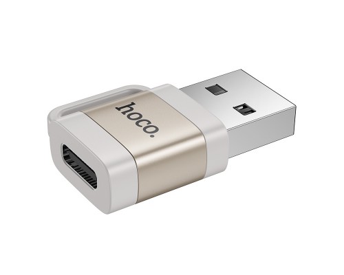 Переходник Hoco UA31D OTG USB male to Type-C female USB2.0 (00000073871_2)