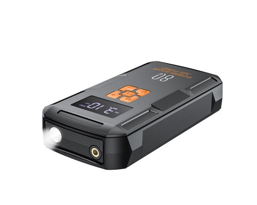 Пусковое устройство (бустер) для автомобиля Hoco QS2 Land Jump Starter and Air Pump 8000 mAh (00000074188_1)