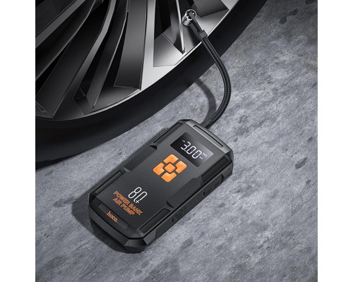 Пусковое устройство (бустер) для автомобиля Hoco QS2 Land Jump Starter and Air Pump 8000 mAh (00000074188_1)