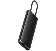 Переходник HUB Baseus Lite Series 5in1 (Type-C to HDMI + 3xUSB 3.0 + PD) (WKQX04) (00000063016_1)