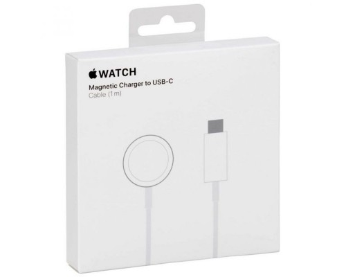 БЗУ Magnetic Fast Charger to USB-C Cable for Apple Watch (AAA+) (box) (00000074977_1)