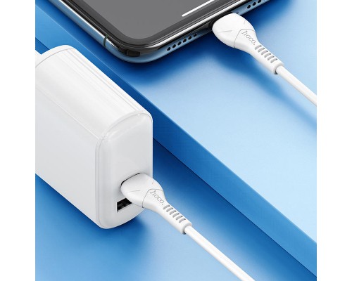 Дата кабель Hoco X55 Trendy Type-C to Lightning (1m) (00000064594_1)