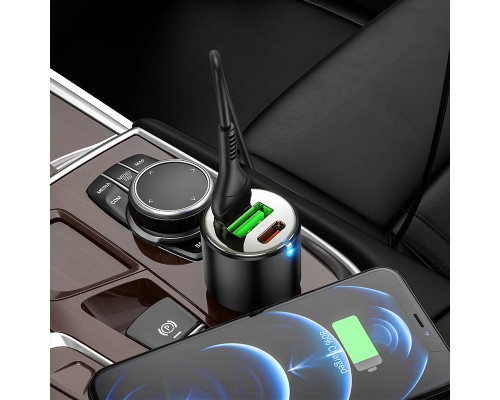 АЗУ Hoco NZ6 PD45W (2Type-C/1USB) + Type-C to Lightning (00000064596_1)