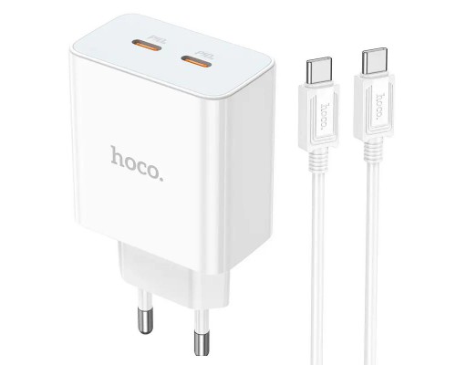 СЗУ Hoco C108A PD 35W (2 Type-C) + Type-C to Type-C (00000064600_1)