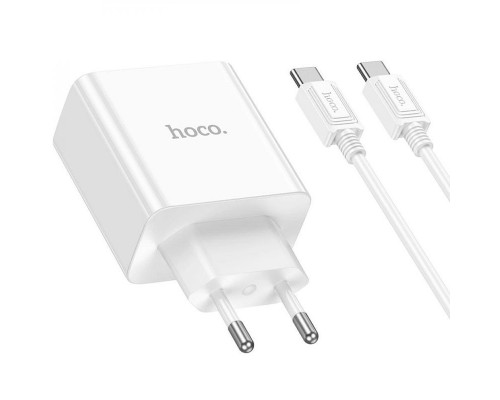 СЗУ Hoco C108A PD 35W (2 Type-C) + Type-C to Type-C (00000064600_1)