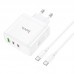 СЗУ Hoco N30 Glory PD65W (2Type-C/1USB) + Type-C to Type-C (00000064601_1)