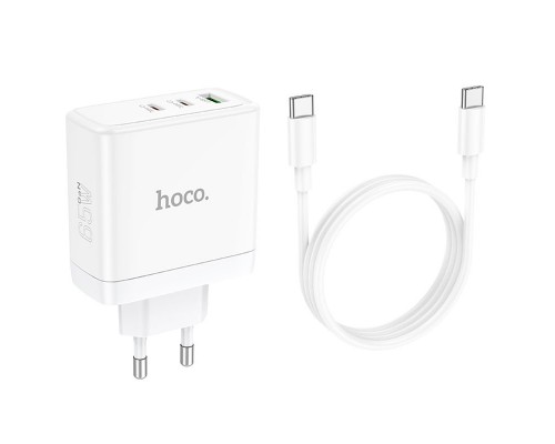 СЗУ Hoco N30 Glory PD65W (2Type-C/1USB) + Type-C to Type-C (00000064601_1)
