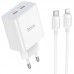 СЗУ Hoco C108A PD 35W (2 Type-C) + Type-C to Lightning (00000064602_1)