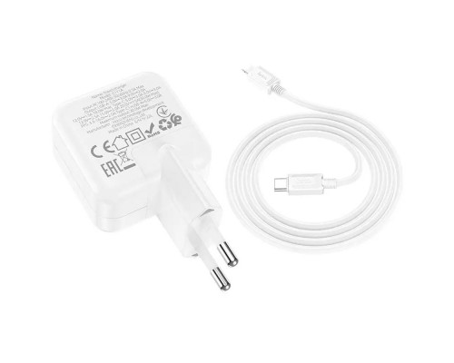 СЗУ Hoco C111A PD 30W+QC3.0 Type-C to Lightning (00000064607_1)