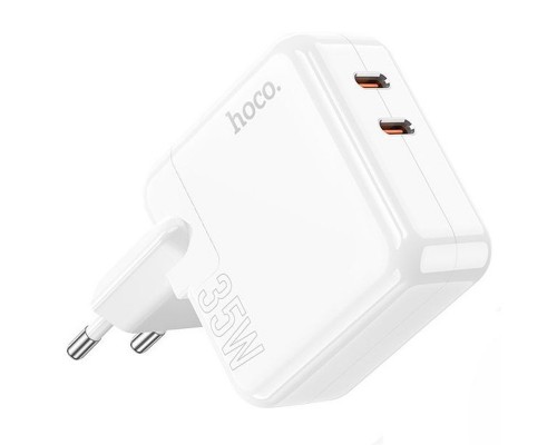 СЗУ Hoco C110A Lucky PD35W (2 Type-C) (00000064608_1)