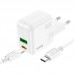 СЗУ Hoco C111A PD 30W+QC3.0 Type-C to Type-C (00000064609_1)