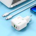 СЗУ Hoco C111A PD 30W+QC3.0 Type-C to Type-C (00000064609_1)