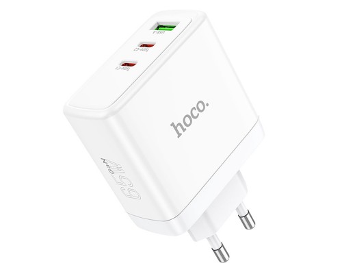 СЗУ Hoco N30 Glory PD65W (2Type-C/1USB) (00000064610_1)