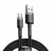 Дата кабель Baseus Cafule Type-C Cable 2A (2m) (CATKLF-C) (00000031872_1)