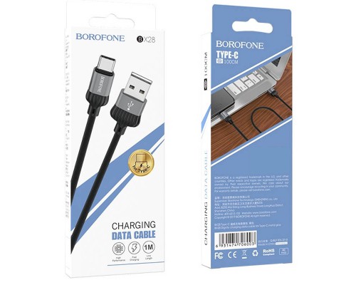 Дата кабель Borofone BX28 Dignity USB to Type-C (1m) (00000056894_1)