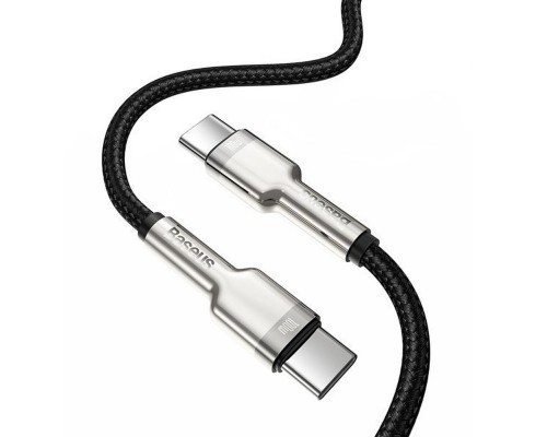 Дата кабель Baseus Cafule Series Metal Type-C to Type-C 100W (2m) (00000049176_2)