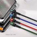 Дата кабель Usams US-SJ411 U26 4in1 USB to Combo 2A (0.35m) (00000051917_1)