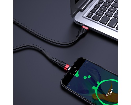 Дата кабель Hoco U72 "Forest Silicone" MicroUSB (1.2М) (00000035226_2)