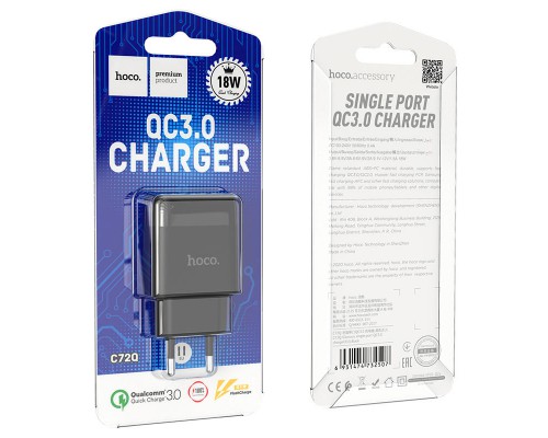 СЗУ Hoco C72Q QC3.0 (1USB/2A) (00000041730_2)
