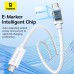 Дата кабель Baseus Superior Series 2 USB4 Full-Function Type-C to Type-C 240W (1m) (P10365200211) (00000070591_1)