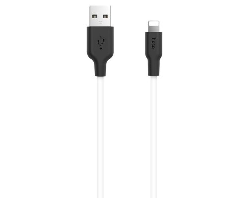 Дата кабель Hoco X21 Plus Silicone Lightning Cable (1m) (00000035238_1)