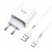СЗУ HOCO C81A (1USB/2.1A) + Type-C (00000042360_1)