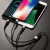 Дата кабель Hoco X26 Xpress 3in1 Lightning -MicroUSB-Type-C (1m) (00000035244_2)