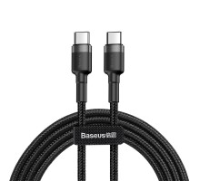 Дата кабель Baseus Cafule Type-C to Type-C Cable PD 2.0 60W (1m) (CATKLF-G) (00000031873_1)