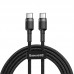 Дата кабель Baseus Cafule Type-C to Type-C Cable PD 2.0 60W (1m) (CATKLF-G) (00000031873_1)