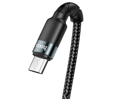 Дата кабель Hoco DU46 Charging USB to MicroUSB (1m) (00000040792_1)