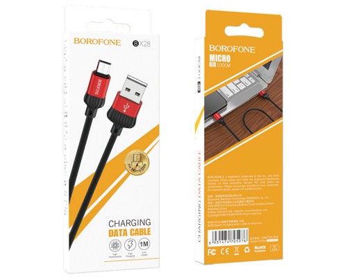 Дата кабель Borofone BX28 Dignity USB to MicroUSB (1m) (00000056898_2)