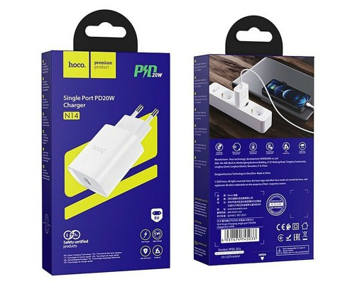 СЗУ HOCO N14 PD 20W 1Type-C (00000049390_1)
