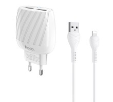 СЗУ Hoco C78A (2USB/2.4A) + Lightning (00000039235_1)