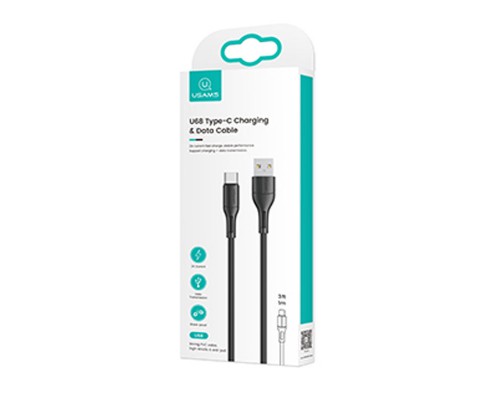 Дата кабель USAMS US-SJ501 U68 USB to Type-C (1m) (00000051934_1)