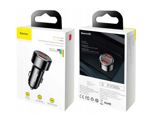 АЗУ Baseus Magic Series PPS (2USB 45W/QC/PD/LCD) (CCMLC20A) (00000050390_1)